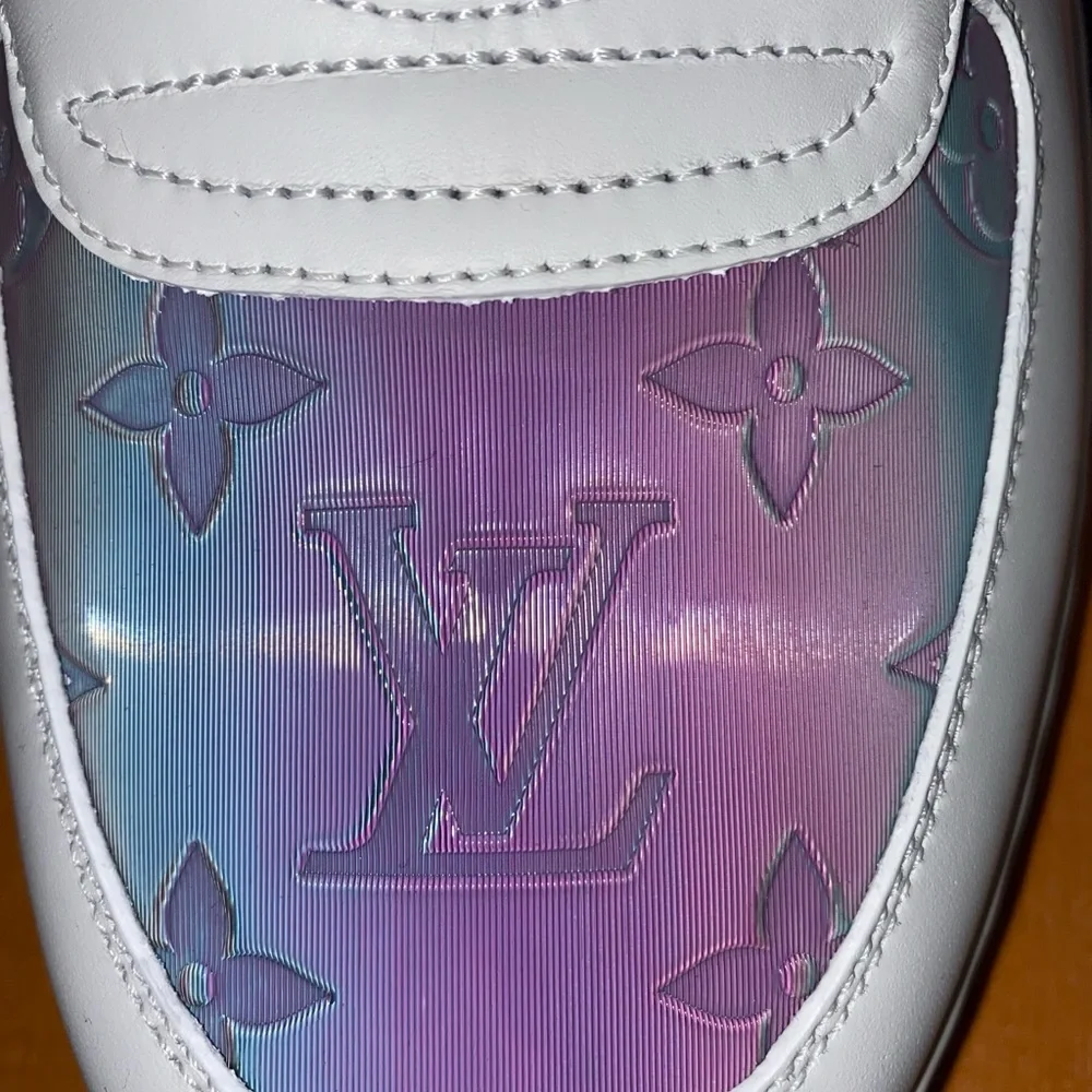 Louis Vuitton x Virgil Abloh White Reflective Rivoli Sneaker - Picture 3 of 12